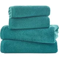 Romeo Hand Towel 2 Pack - Blue, Cotton