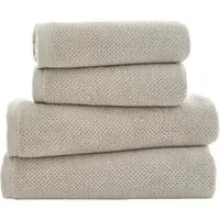 Romeo Hand Towel 2 Pack - Cream, Cotton
