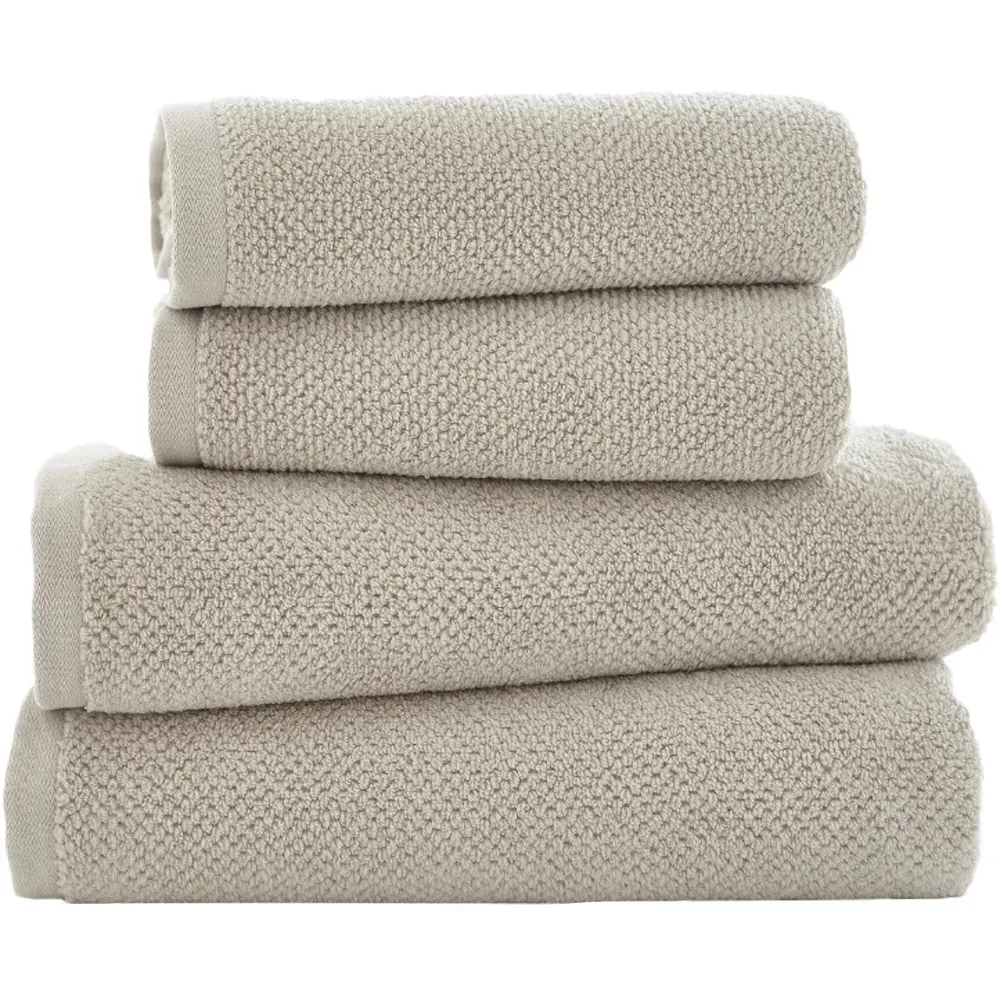 Romeo Hand Towel 2 Pack - Cream, Cotton
