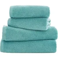 Romeo Hand Towel 2 Pack - Green, Cotton