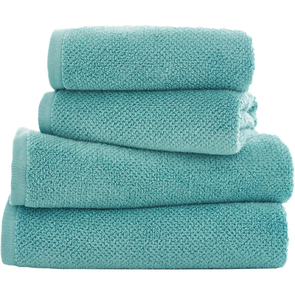 Romeo Hand Towel 2 Pack - Green, Cotton