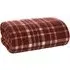 Snuggle Touch Tartan Throw - Red