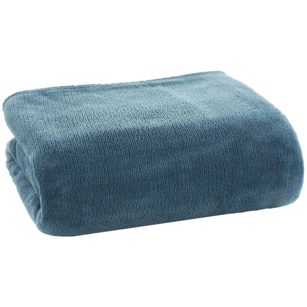 Snuggle Touch Throw - Blue, Microfibre image