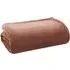 Snuggle Touch Throw - Brown, Microfibre