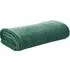 Snuggle Touch Throw - Forest Green, Coral Fleece