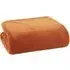 Snuggle Touch Throw - Orange, Microfibre