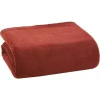 Snuggle Touch Throw - Red, Microfibre