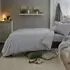 Southwick Single Reversible Duvet Set - Grey, Polycotton