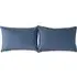 Southwick Standard Pillowcase Pair - Blue, Polycotton