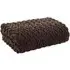 Tadcaster Throw - Chocolate, Polyester
