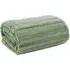 TLC Chatsworth Faux Fur Throw - Green