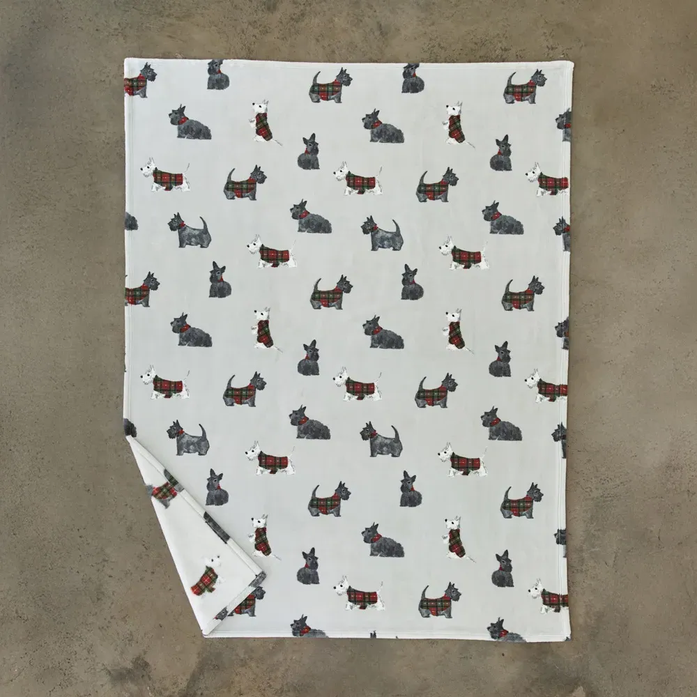 TLC Hattie Throw 140 x 180cm - Grey, Coco Flannel