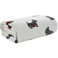 TLC Hattie Throw 140 x 180cm - Grey, Coco Flannel