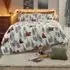 Winter Bears Single Fleece Duvet Set - Multi