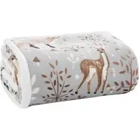 Winter Wild Life Sherpa Fleece Throw - Multi