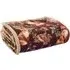Woodland Wildlife Throw - Wine, Polyester