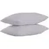 180 Thread Count Cotton Housewife Pillowcases - Silver