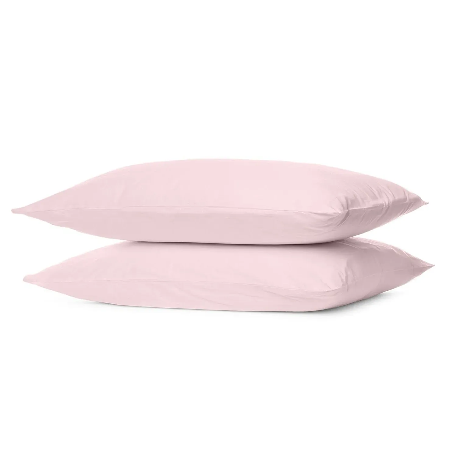 180 Thread Count Cotton Oxford Pillowcases - Blush