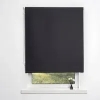 90cm Blackout Roller Blind - Dark Slate