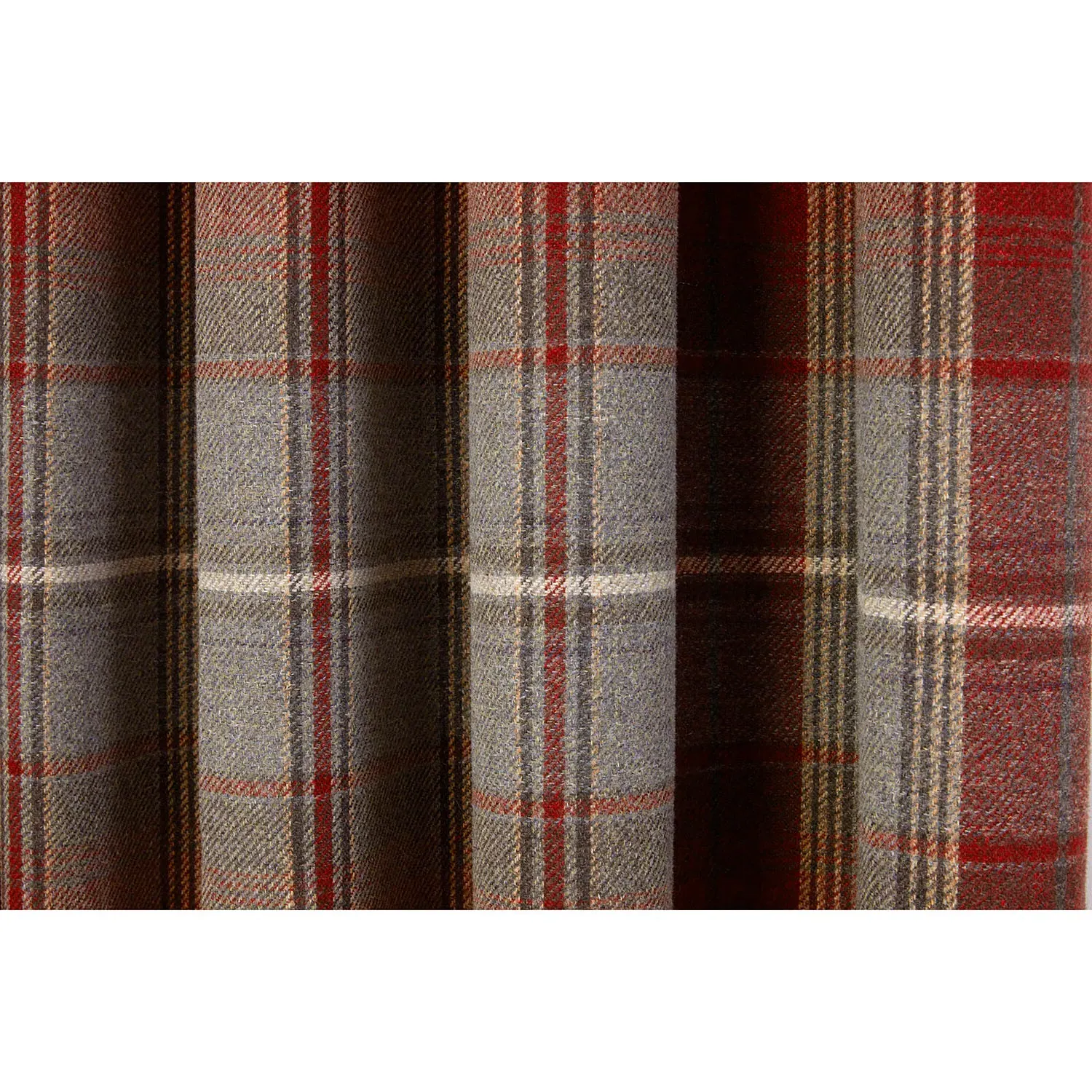 Abbott Thermal Blackout Curtain - Red