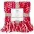 Aderyn Woven Throw - Red