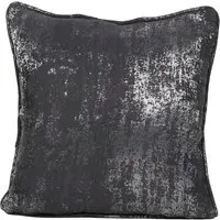 Agadir Jacquard Cushion - Charcoal