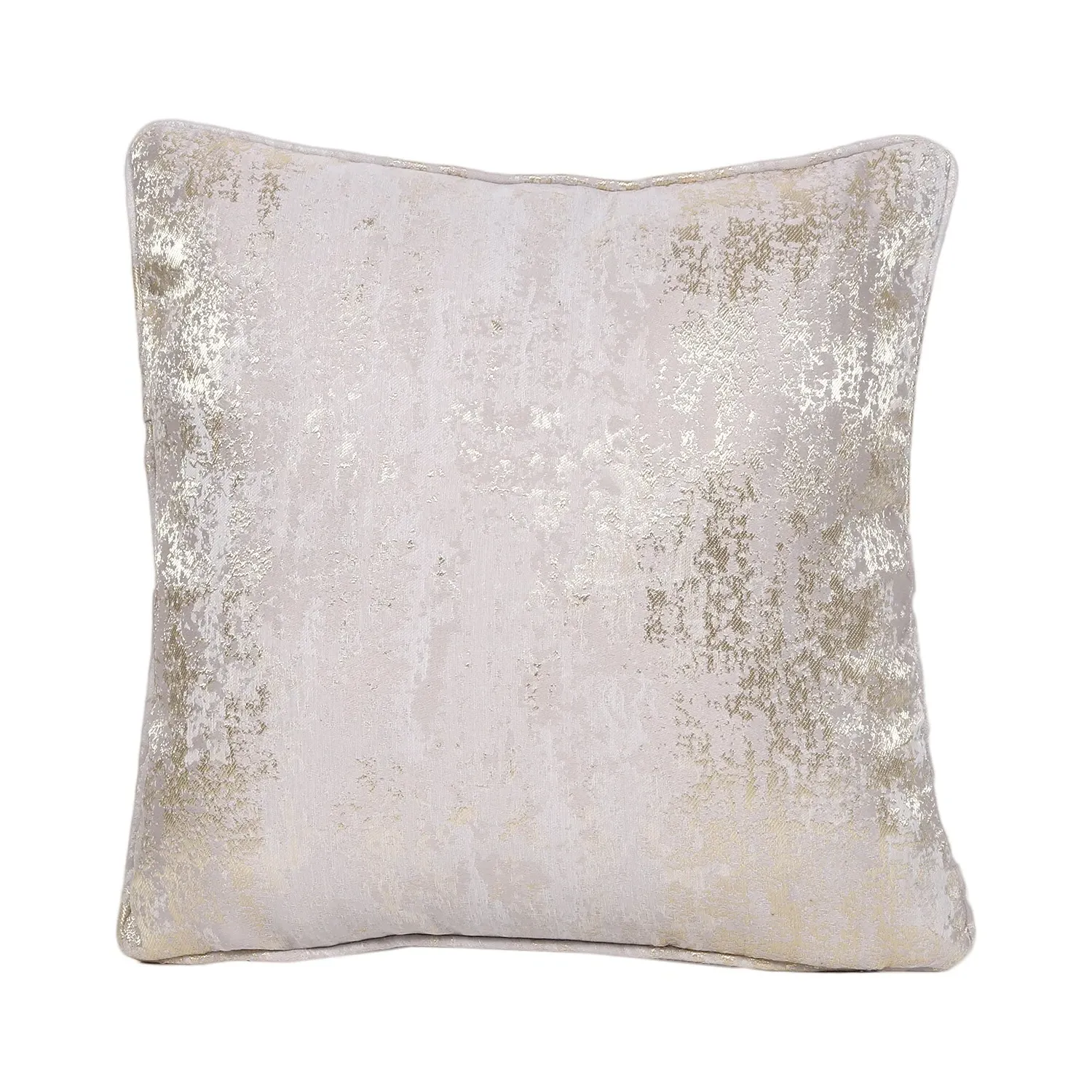 Agadir Square Cushion - Champagne, Jacquard