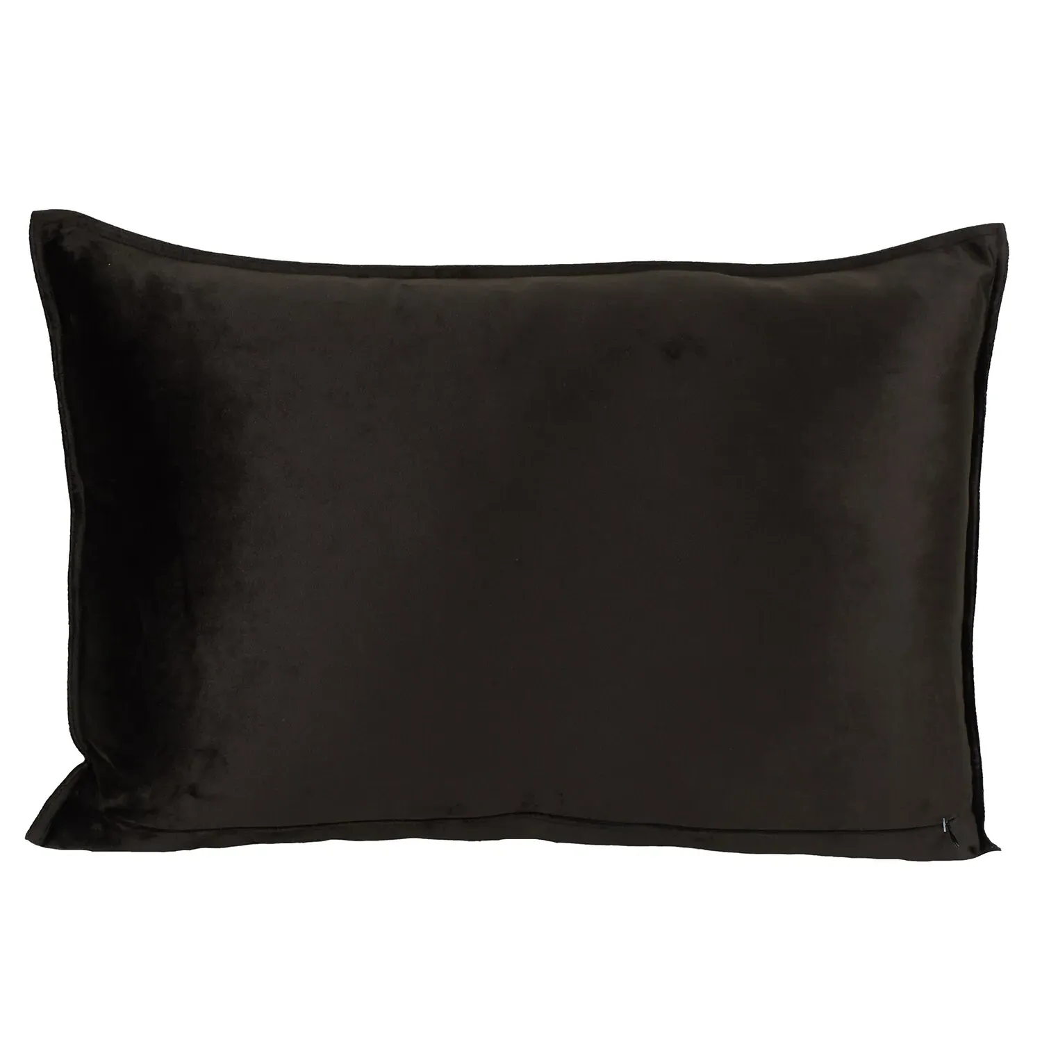 Alba Velvet Cushion - Black
