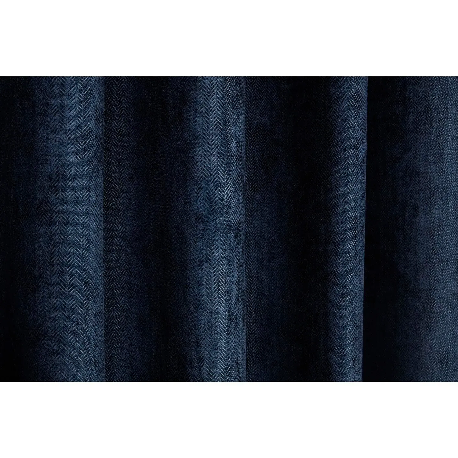 Alden Thermal Curtains - Navy, Chenille