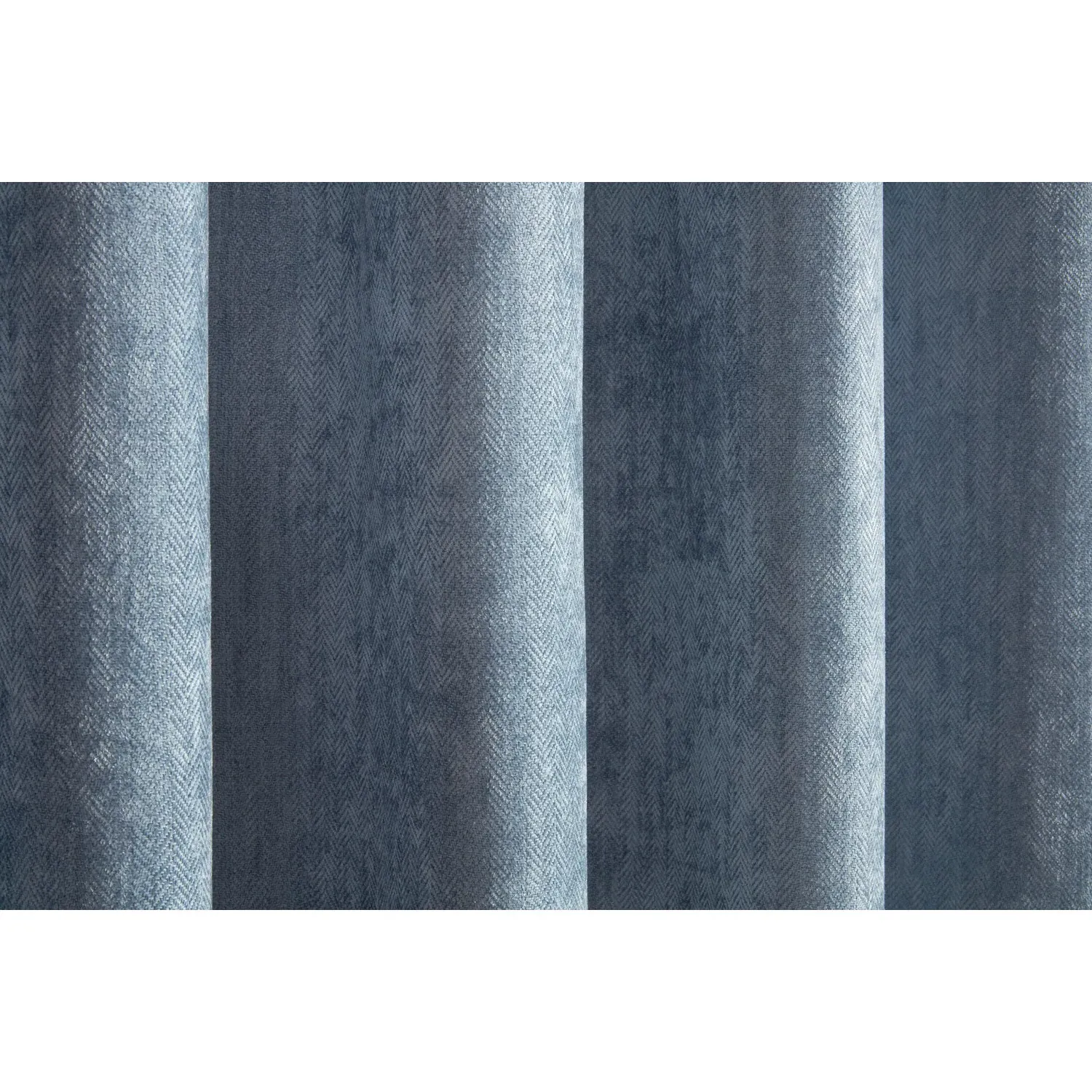 Alden Thermal Curtains - Powder Blue, Chenille