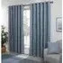 Alden Thermal Curtains - Powder Blue, Chenille