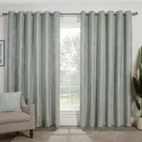Alden Thermal Curtains - Sage, Chenille
