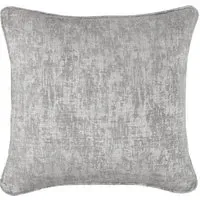 Amara Chenille Cushion - Silver