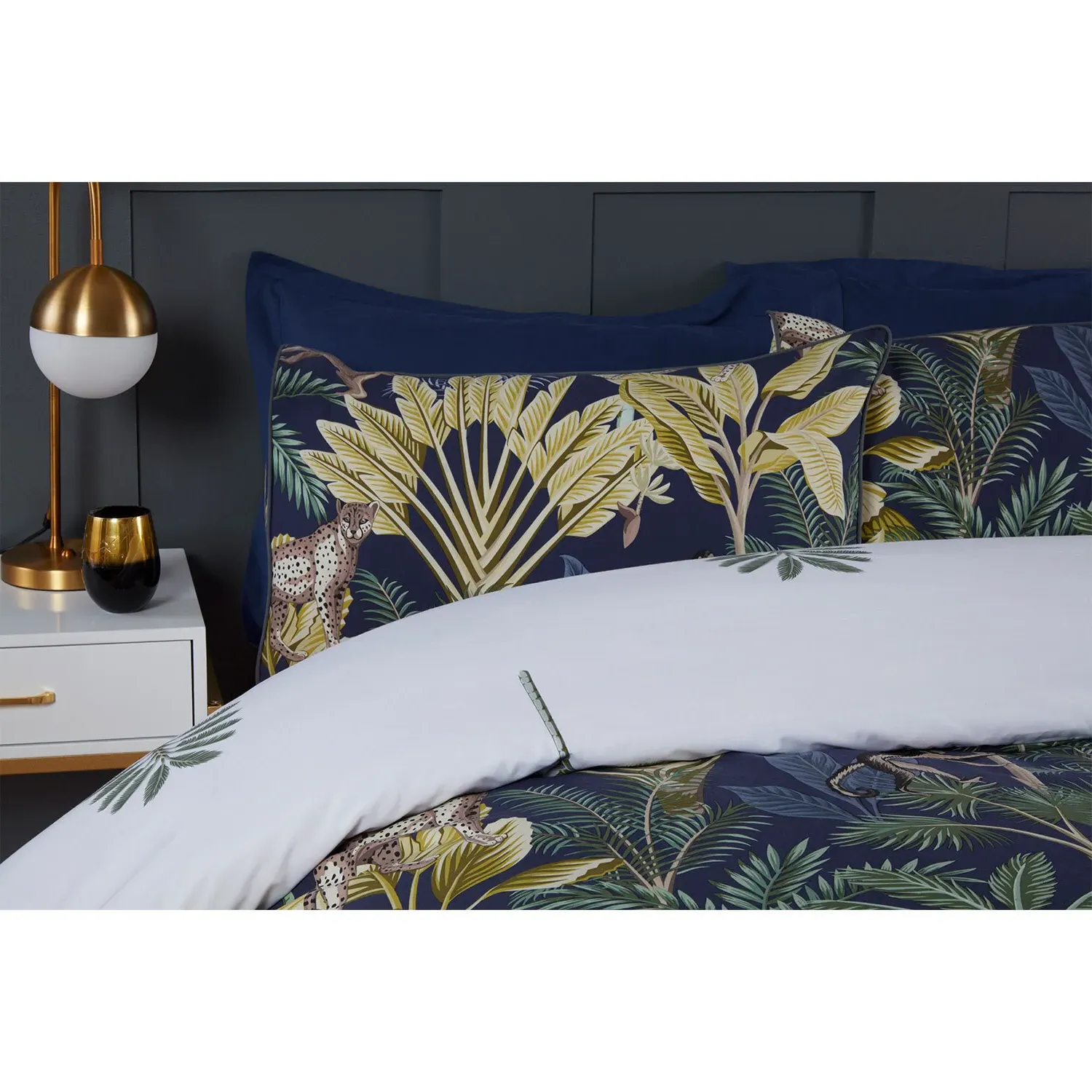 Amazonia Super King Duvet and Pillowcase Set - Multi, Cotton