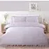 Amelie Ruffle Superking Duvet Set - Lilac, Cotton