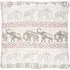 Anala Elephant Geo Cushion - Multi