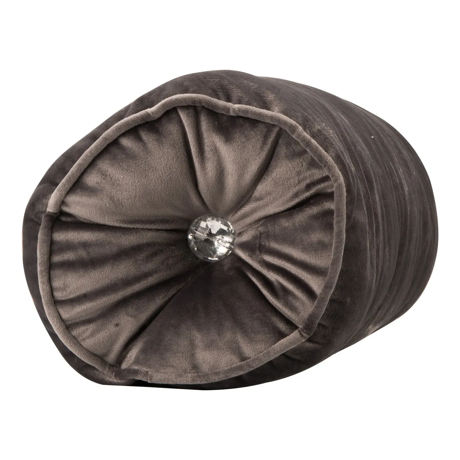 Ariana Gem Bolster Cushion - Charcoal