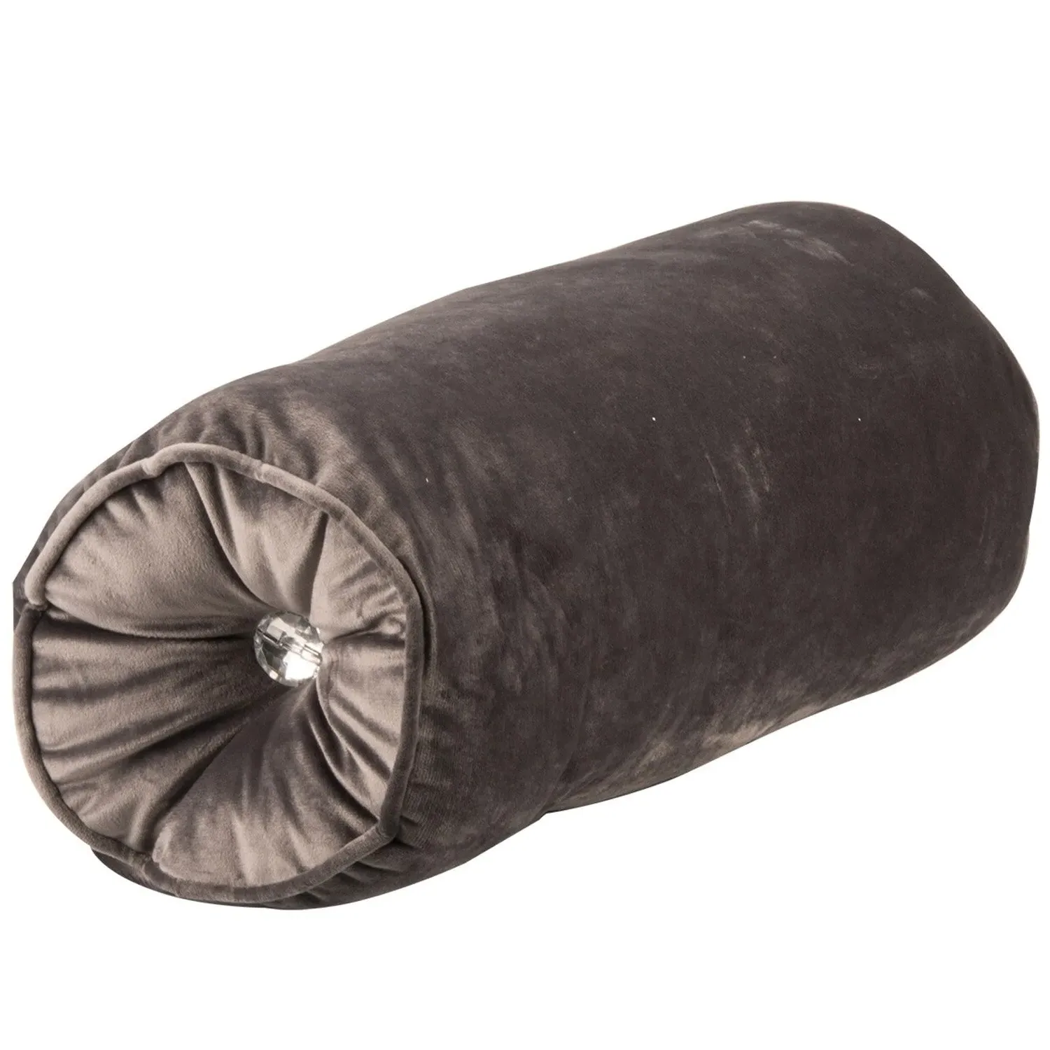 Ariana Gem Bolster Cushion - Charcoal