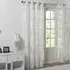 Athelia Jacquard Voile Curtains 2 Pack - White