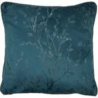 Avery Velvet Cushion - Teal