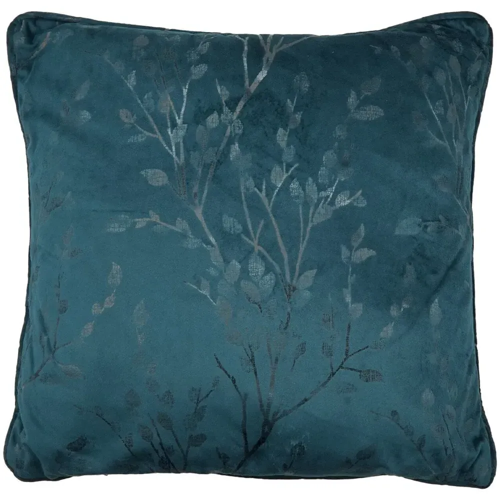 Avery Velvet Cushion - Teal image