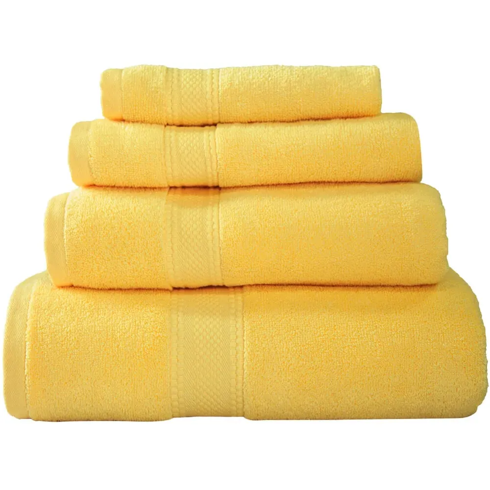 Bath Towel - Ochre, Cotton