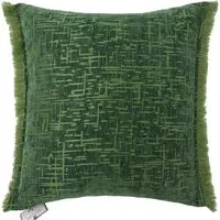 Beeston Chenille Cushion - Khaki