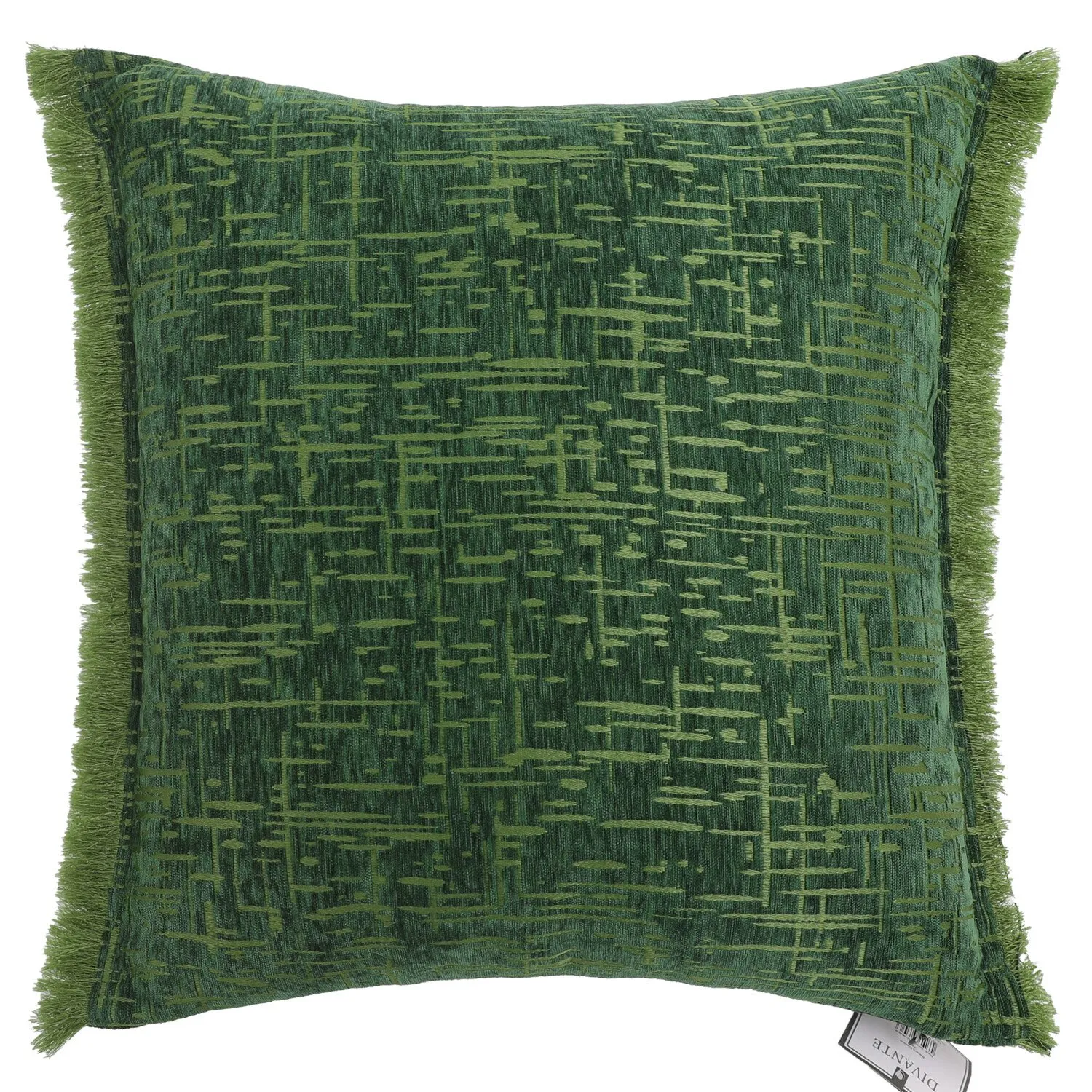 Beeston Chenille Cushion - Khaki image