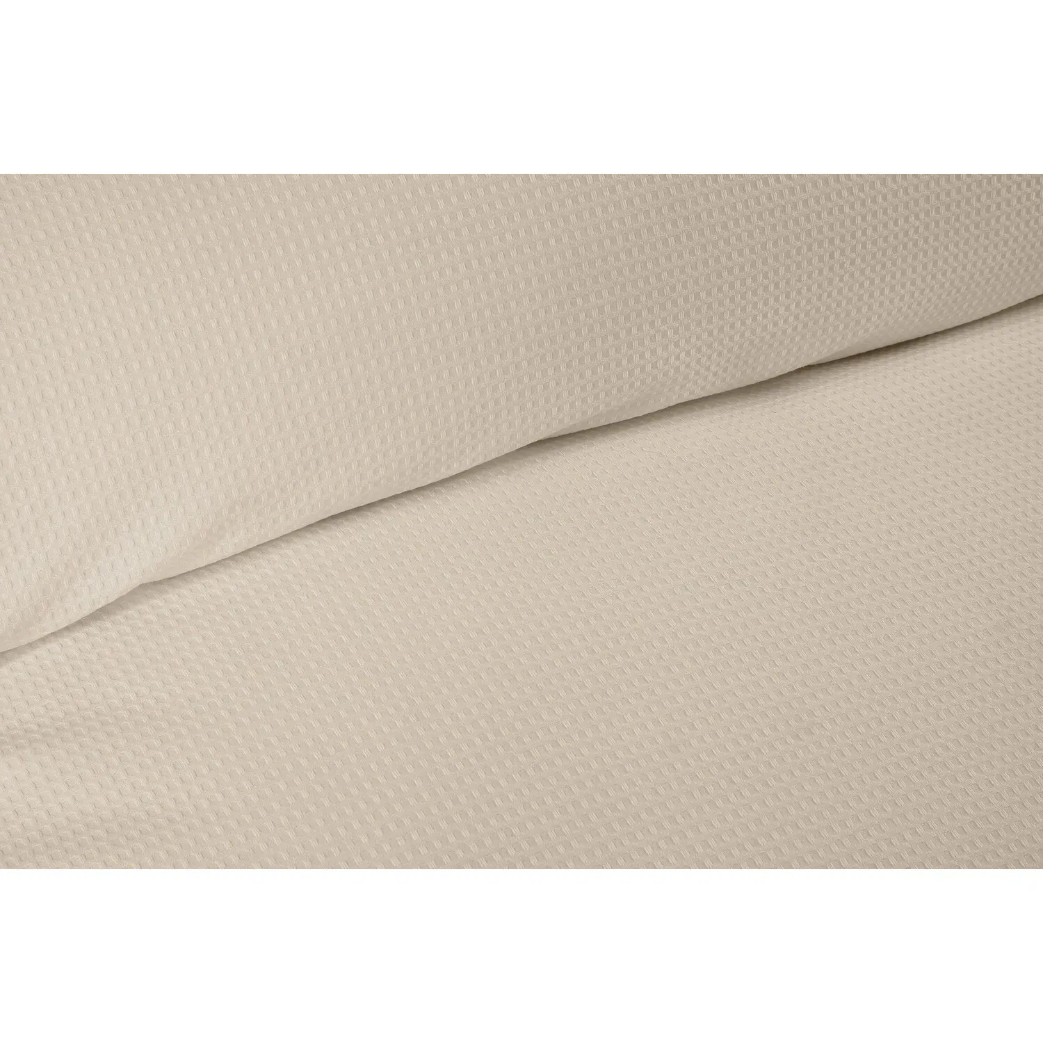 Belgravia Double Waffle Duvet Set - Natural