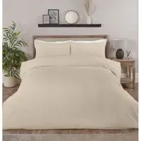 Belgravia Double Waffle Duvet Set - Natural