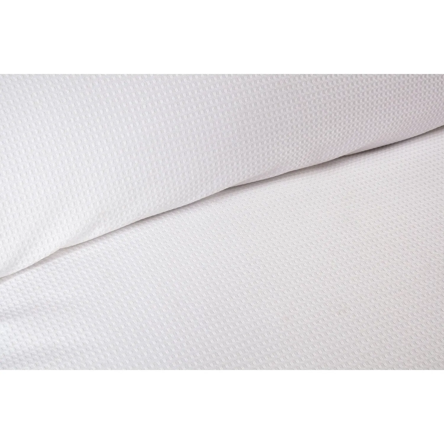 Belgravia Double Waffle Duvet Set - White