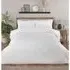 Belgravia Double Waffle Duvet Set - White