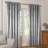 Belvedere Blackout Curtains with Eyelets - Silver
