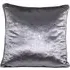 Belvedere Piped Cushion - Charcoal, Velvet